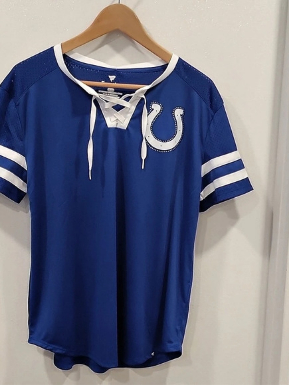 Fanatics Indianapolis Colts Fanatics Women's Athena Lace-Up Top Women's Athena
